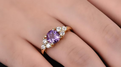 February Radiance: Amethyst and Diamond Duets from Bova Diamonds in Dallas